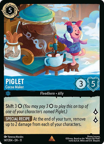 Piglet - Cocoa Maker (147/204) [Winterspell] - Destination Retro