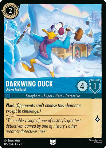 Darkwing Duck - Drake Mallard (145/204) [Winterspell] - Destination Retro