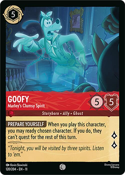Goofy - Marley's Clumsy Spirit (120/204) [Winterspell] - Destination Retro