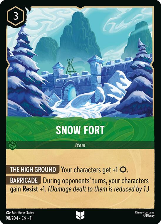 Snow Fort (98/204) [Winterspell] - Destination Retro