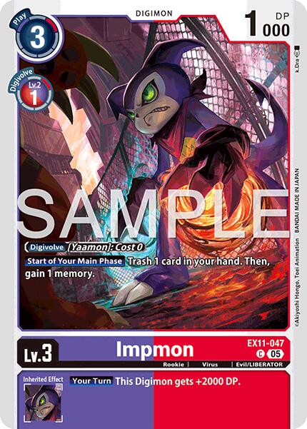 Impmon [EX11-047] [Dawn of Liberator] - Destination Retro
