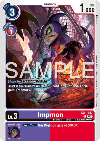 Impmon [EX11-047] [Dawn of Liberator] - Destination Retro