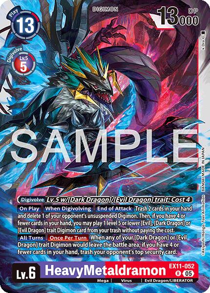 HeavyMetaldramon [EX11-052] [Dawn of Liberator] - Destination Retro