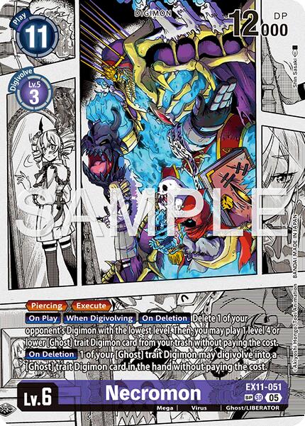 Necromon [EX11-051] (SP) [Dawn of Liberator] - Destination Retro