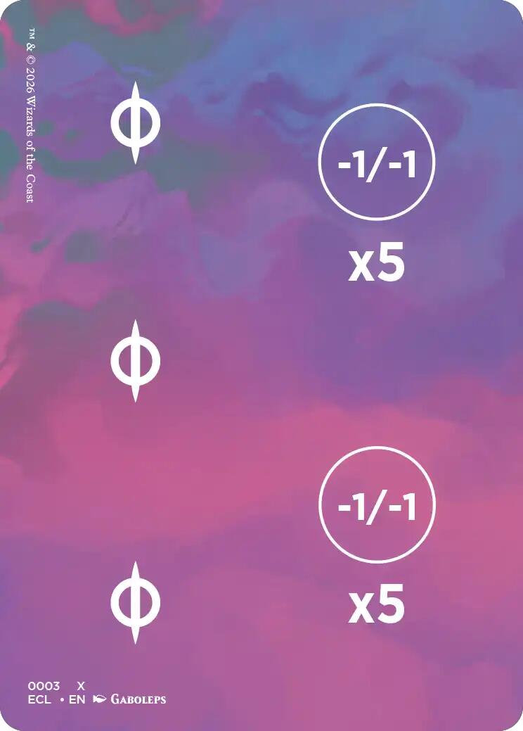 Punch Card Token [Lorwyn Eclipsed Tokens] - Destination Retro