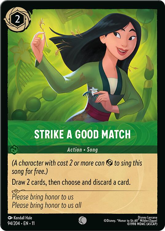Strike a Good Match (94/204) [Winterspell] - Destination Retro