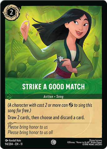 Strike a Good Match (94/204) [Winterspell] - Destination Retro