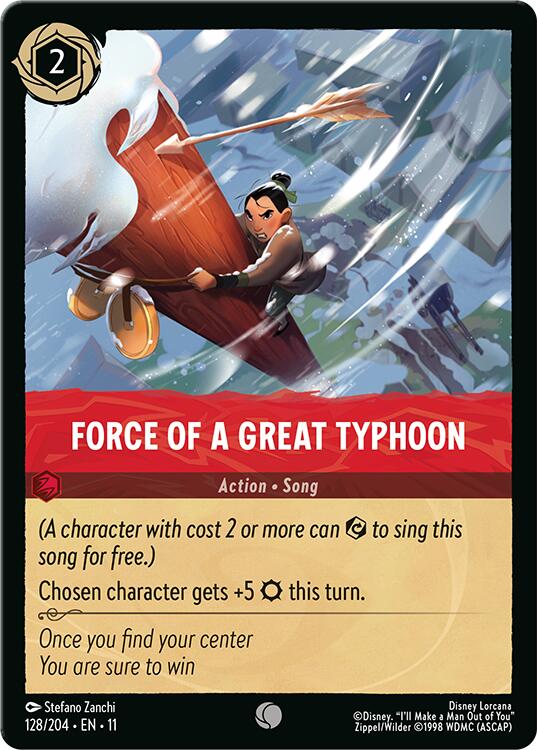 Force of a Great Typhoon (128/204) [Winterspell] - Destination Retro