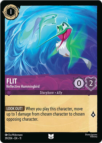 Flit - Reflective Hummingbird (39/204) [Winterspell] - Destination Retro
