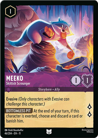Meeko - Skittish Scrounger (46/204) [Winterspell] - Destination Retro