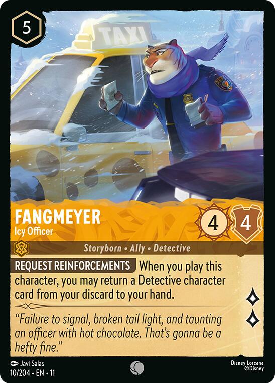 Fangmeyer - Icy Officer (10/204) [Winterspell] - Destination Retro