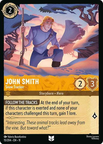 John Smith - Snow Tracker (15/204) [Winterspell] - Destination Retro
