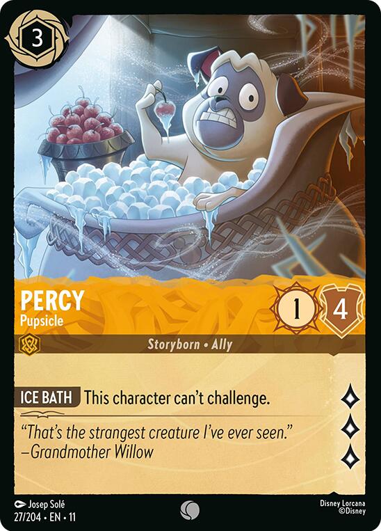 Percy - Pupsicle (27/204) [Winterspell] - Destination Retro