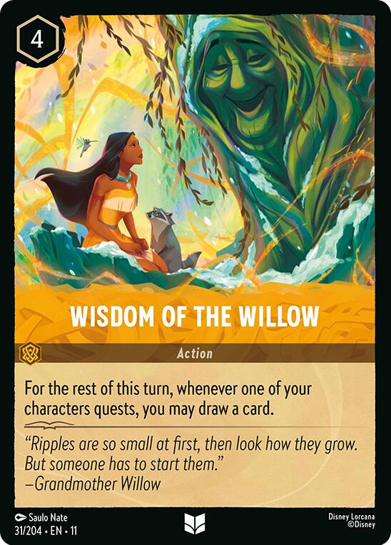 Wisdom of the Willow (31/204) [Winterspell] - Destination Retro