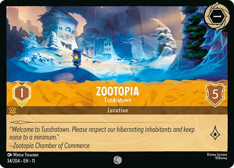 Zootopia - Tundratown (34/204) [Winterspell] - Destination Retro