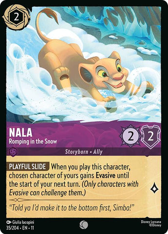Nala - Romping in the Snow (35/204) [Winterspell] - Destination Retro