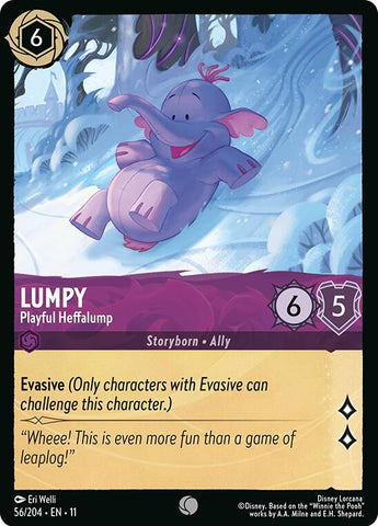 Lumpy - Playful Heffalump (56/204) [Winterspell] - Destination Retro