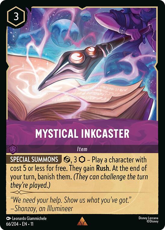 Mystical Inkcaster (66/204) [Winterspell] - Destination Retro