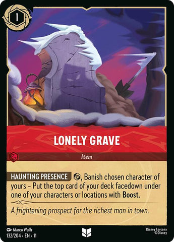 Lonely Grave (132/204) [Winterspell] - Destination Retro