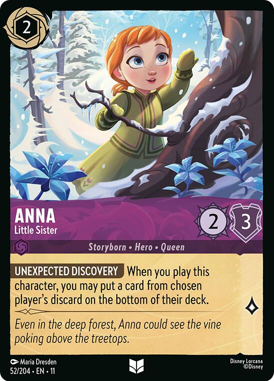 Anna - Little Sister (52/204) [Winterspell] - Destination Retro