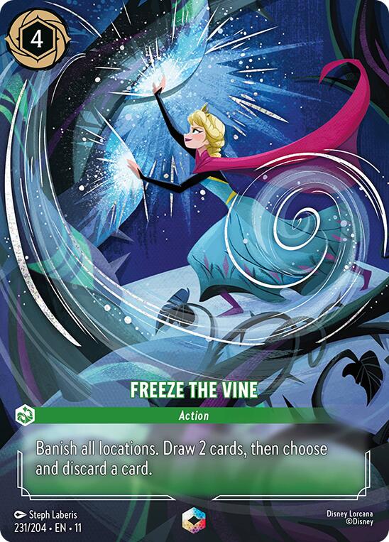 Freeze the Vine (Enchanted) (231/204) [Winterspell] - Destination Retro
