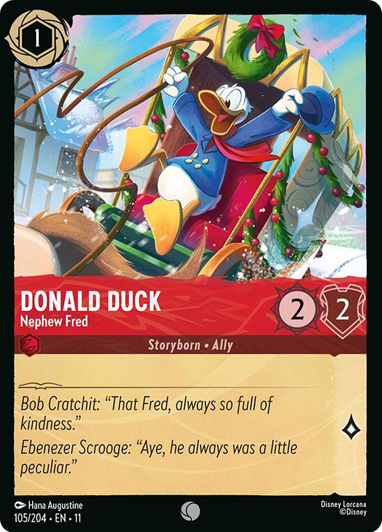 Donald Duck - Nephew Fred (105/204) [Winterspell] - Destination Retro