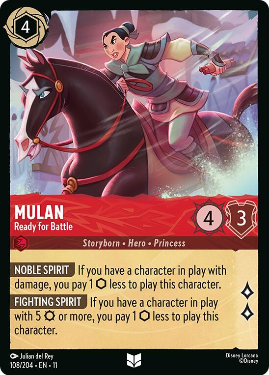 Mulan - Ready for Battle (108/204) [Winterspell] - Destination Retro
