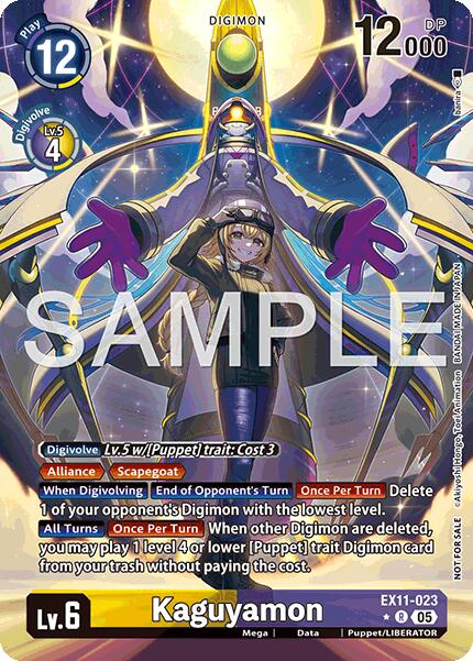 Kaguyamon [EX11-023] (Box Topper) [Dawn of Liberator] - Destination Retro