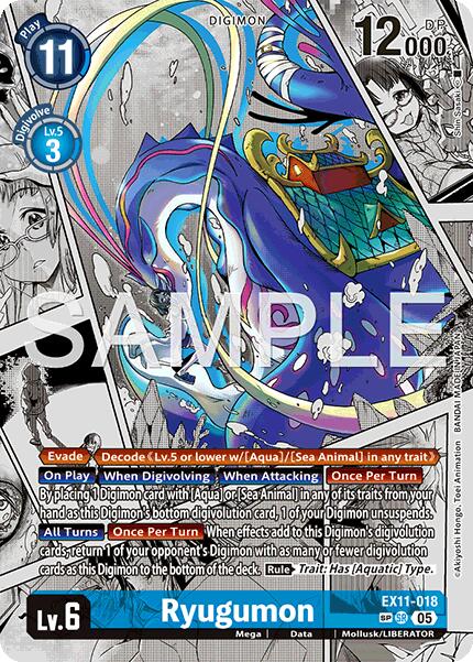 Ryugumon [EX11-018] (SP) [Dawn of Liberator] - Destination Retro