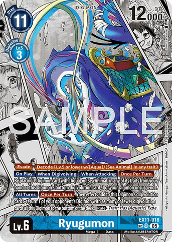 Ryugumon [EX11-018] (SP) [Dawn of Liberator] - Destination Retro