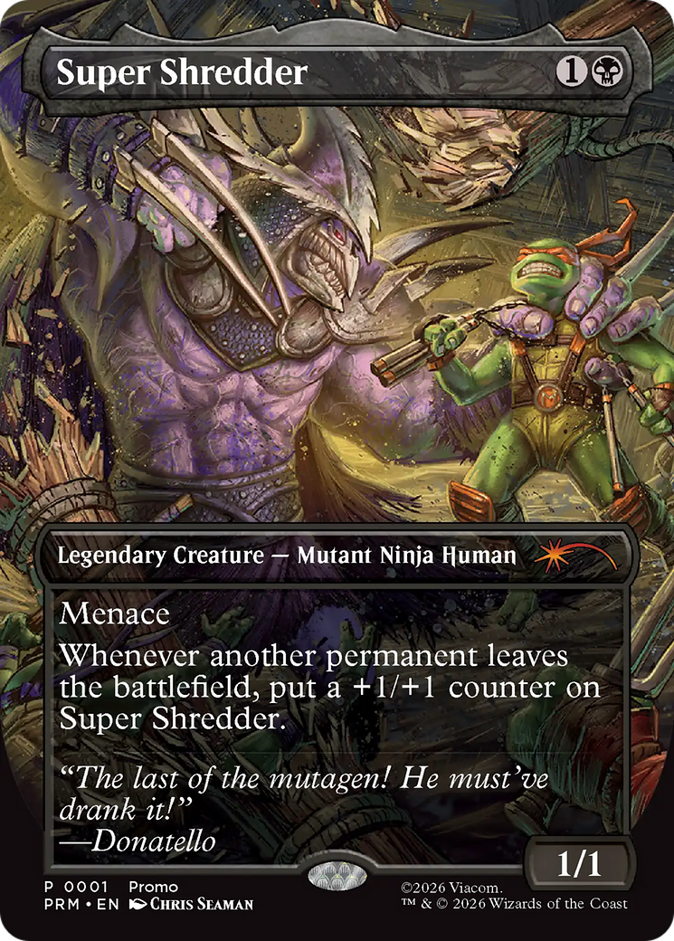 Super Shredder (Borderless) [Spotlight Series] - Destination Retro