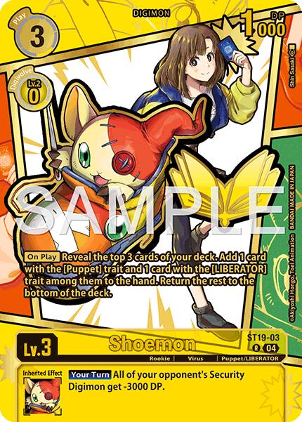 Shoemon [ST19-03] (Rare Pull) [Dawn of Liberator] - Destination Retro