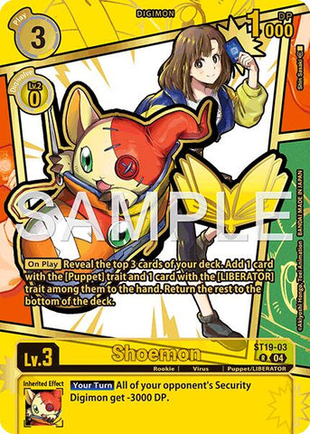 Shoemon [ST19-03] (Rare Pull) [Dawn of Liberator] - Destination Retro
