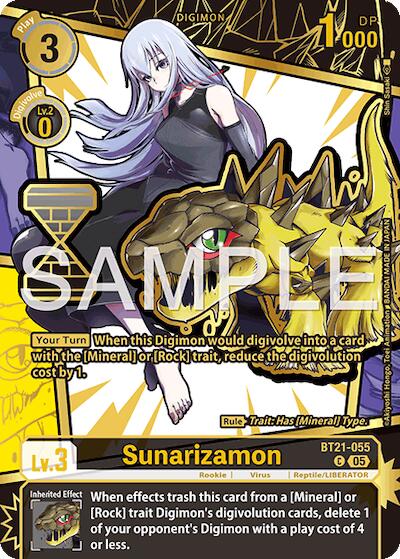 Sunarizamon [EX11-038] (Rare Pull) [Dawn of Liberator] - Destination Retro