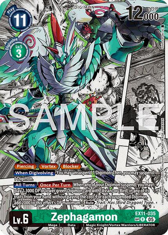 Zephagamon [EX11-035] (SP) [Dawn of Liberator] - Destination Retro