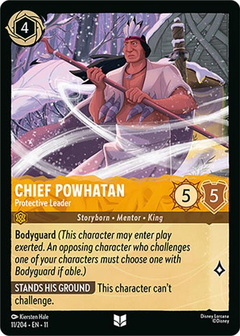 Chief Powhatan - Protective Leader (11/204) [Winterspell] - Destination Retro