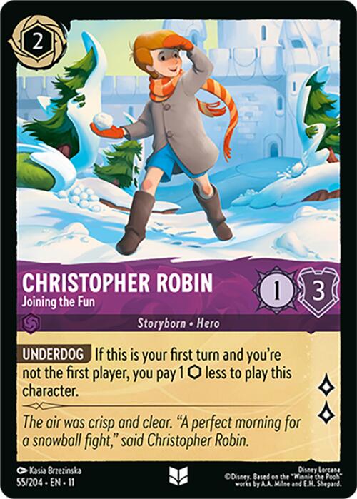 Christopher Robin - Joining the Fun (55/204) [Winterspell] - Destination Retro
