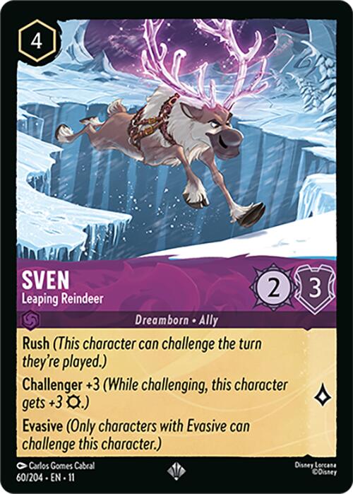 Sven - Leaping Reindeer (60/204) [Winterspell] - Destination Retro