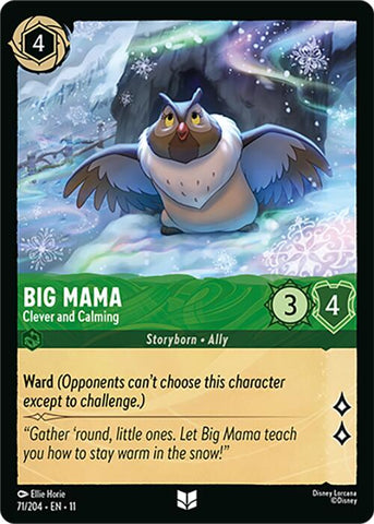 Big Mama - Clever and Calming (71/204) [Winterspell] - Destination Retro