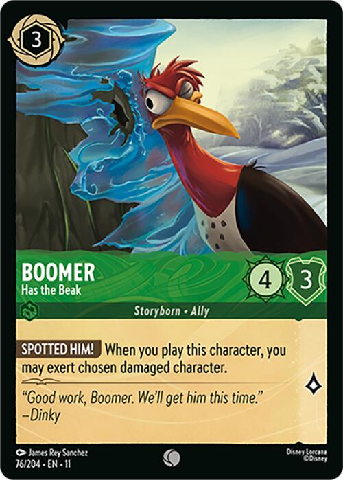 Boomer - Has the Beak (76/204) [Winterspell] - Destination Retro