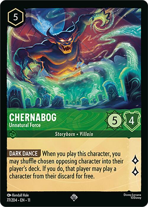 Chernabog - Unnatural Force (77/204) [Winterspell] - Destination Retro