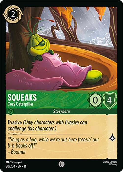 Squeaks - Cozy Caterpillar (80/204) [Winterspell] - Destination Retro