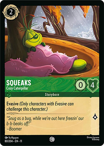 Squeaks - Cozy Caterpillar (80/204) [Winterspell] - Destination Retro
