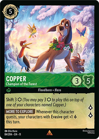 Copper - Champion of the Forest (84/204) [Winterspell] - Destination Retro