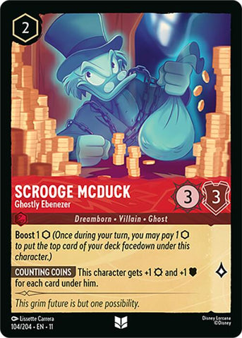 Scrooge McDuck - Ghostly Ebenezer (104/204) [Winterspell] - Destination Retro