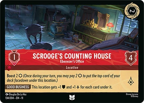 Scrooge's Counting House - Ebenezer's Office (134/204) [Winterspell] - Destination Retro