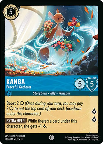 Kanga - Peaceful Gatherer (138/204) [Winterspell] - Destination Retro