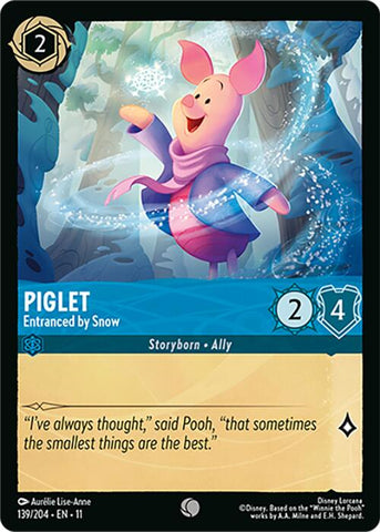 Piglet - Entranced by Snow (139/204) [Winterspell] - Destination Retro