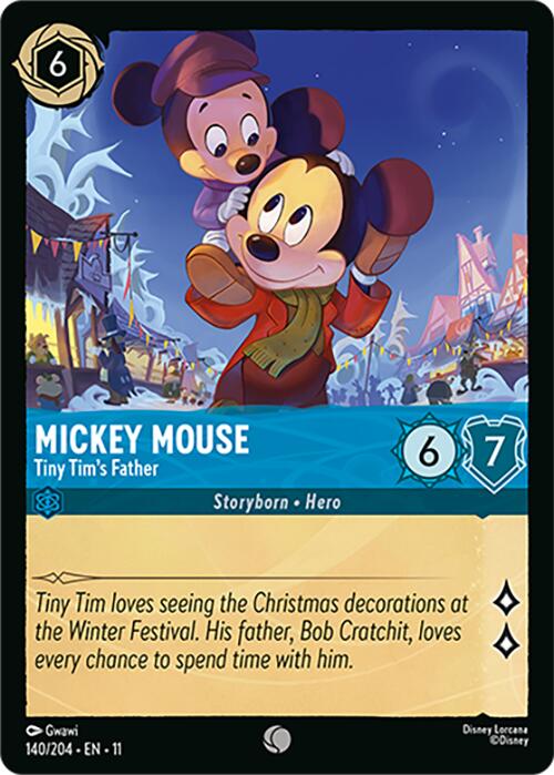 Mickey Mouse - Tiny Tim's Father (140/204) [Winterspell] - Destination Retro