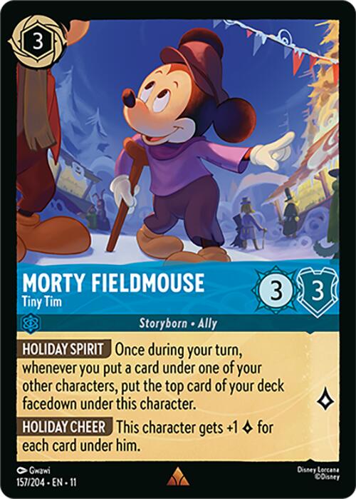 Morty Fieldmouse - Tiny Tim (157/204) [Winterspell] - Destination Retro